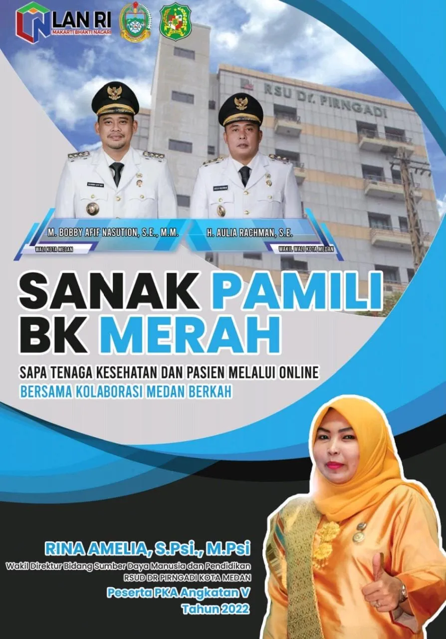 RSUD Dr Pirngadi Terapkan Program Sanak Pamili BK Merah