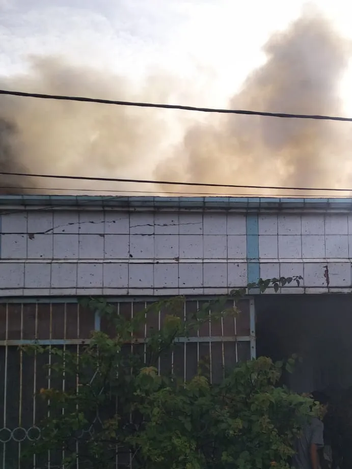 Kebakaran Hanguskan Dua Rumah Di Tanjungtiram