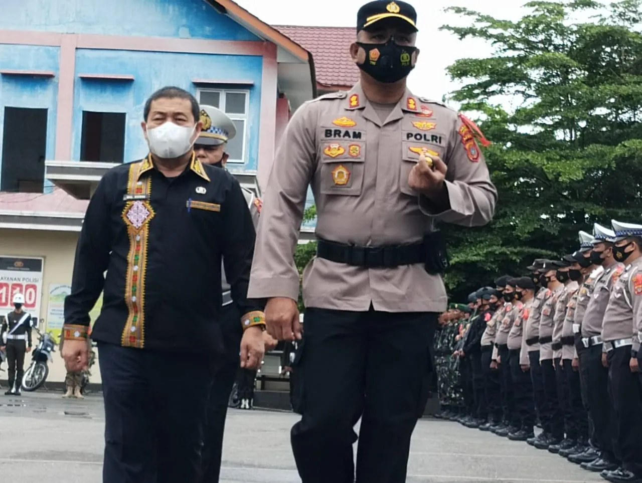 Polres Agara Gelar Apel Pasukan Operasi Lilin Seulawah 2022