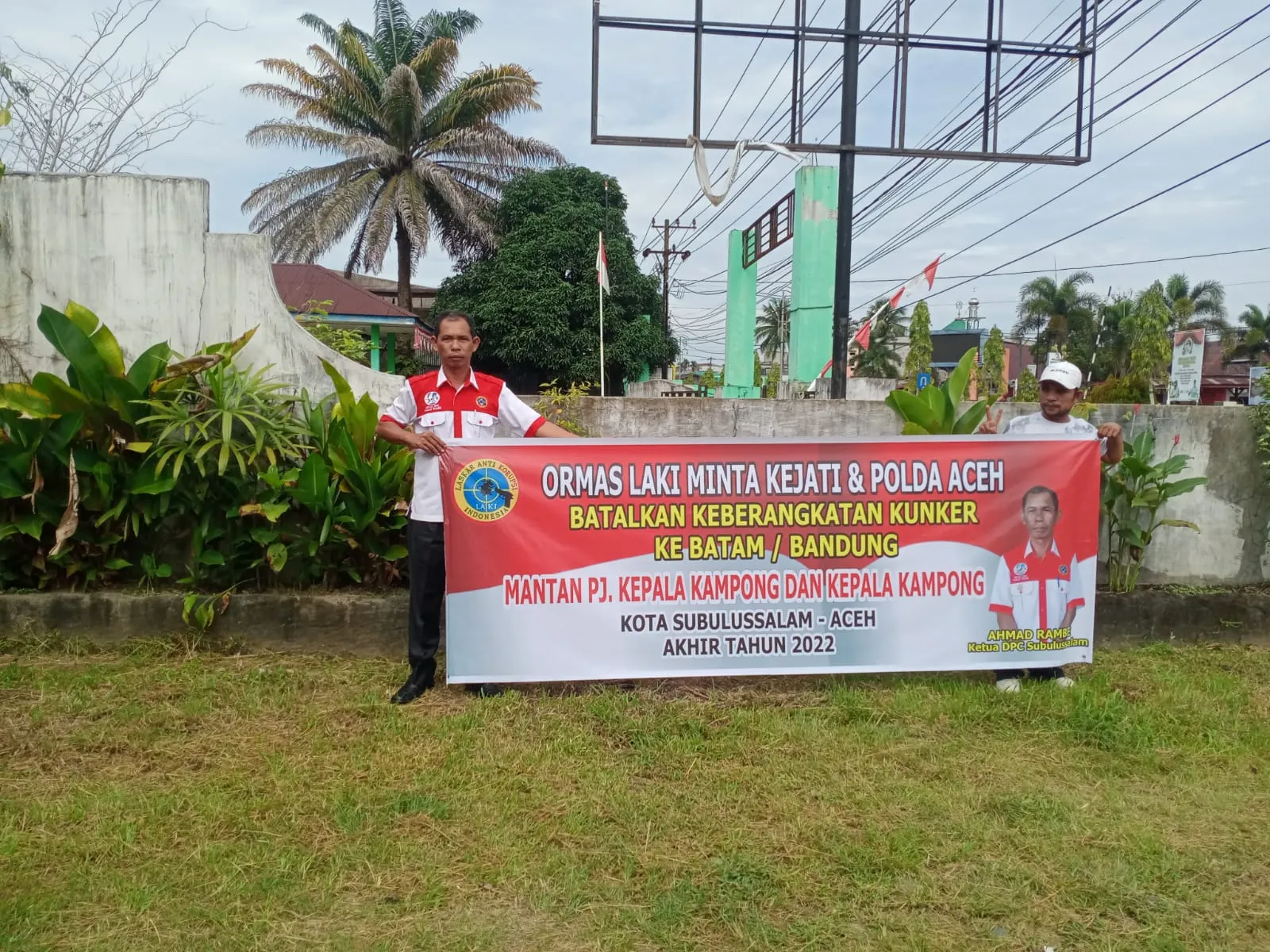 Ormas LAKI Sesalkan Rencana Kunker Mantan Pj. Kepala Kampong