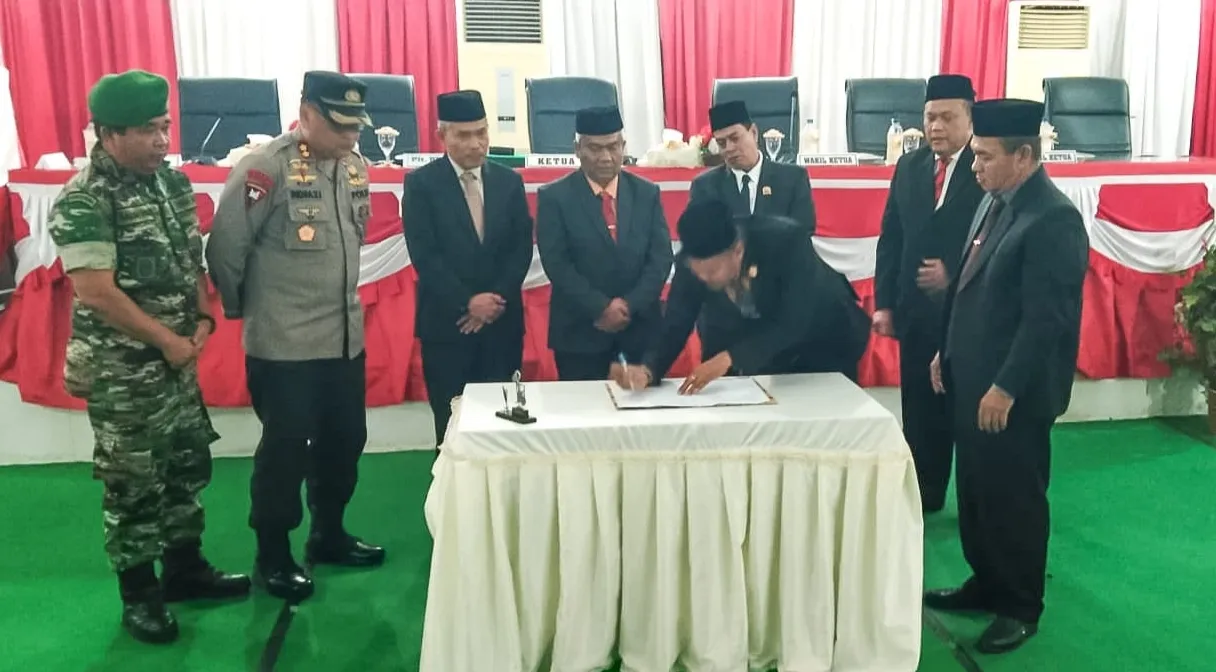 Beda Pendapat Warnai Proses Penyusunan Hingga Penetapan APBD Palas TA 2023