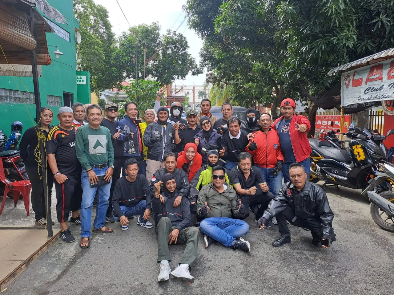 Akhir Tahun 2022, Ladon Touring Wisata ke Pamah View, Finish di Iso Coffee