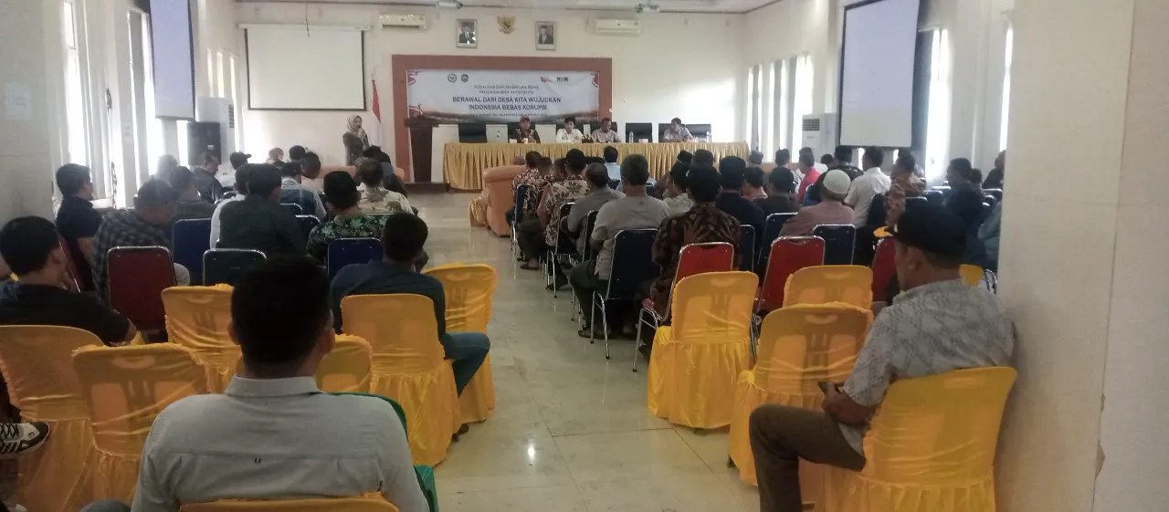 Kades Se-Abdya Sosialisasi Bimtek Anti Korupsi