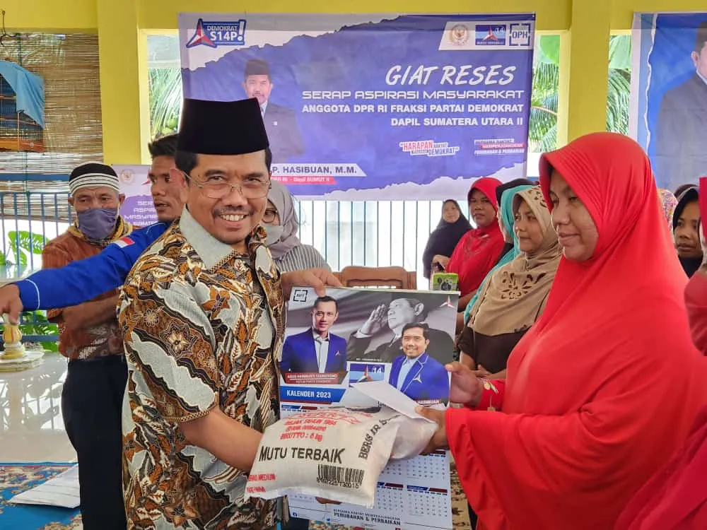 Ongku P. Hasibuan Anggota DPR RI Reses Di Tabagsel