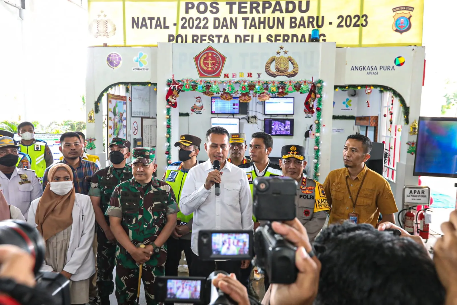Ijeck Bersama Kapolda Dan Pangdam Cek Bandara Kualanamu