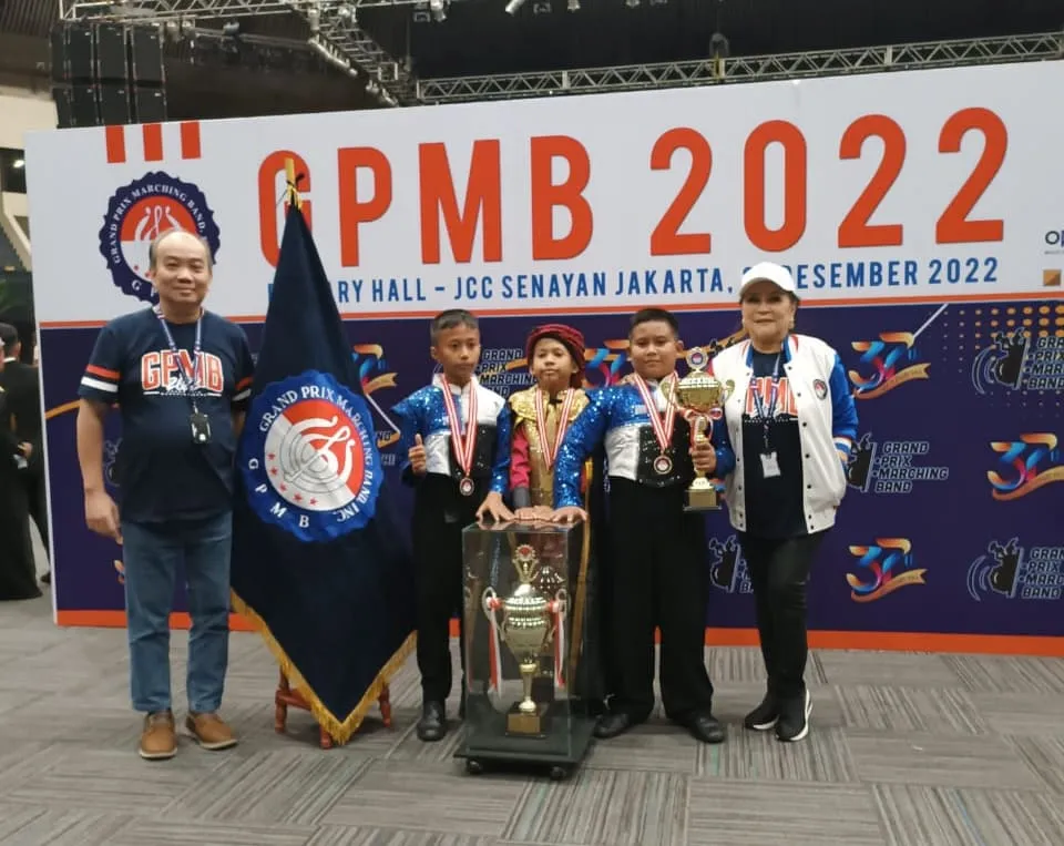SD Muhammadiyah 02 Medan Juara Umum Grand Grix Marching Band Piala Presiden 2022