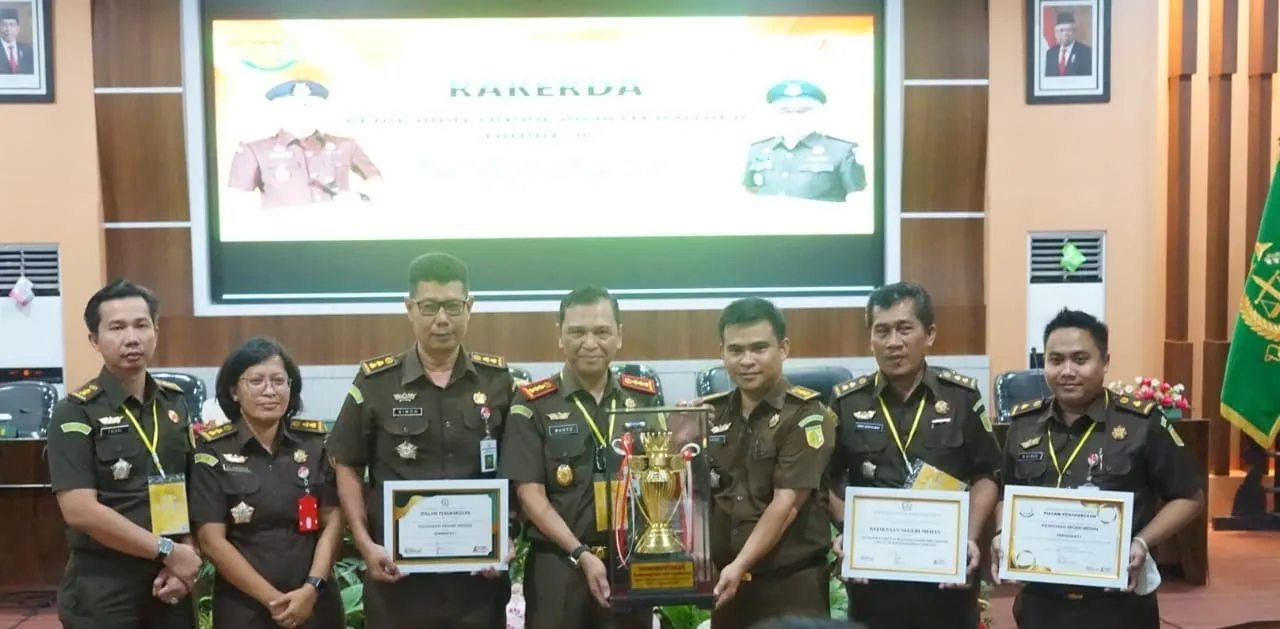 Kejari Medan Raih Juara I Kinerja Terbaik Bidang Intelijen dan Pidsus