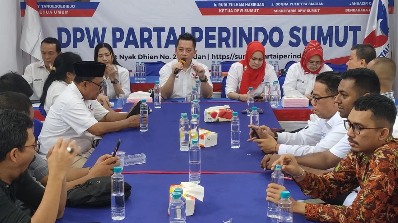 Perindo Sumut Syukuran lolos Sebagai peserta Pemilu 2024
