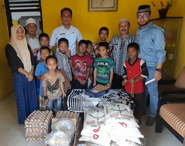 ASN Inspektorat Kabupaten Deliserdang Bagi 44 Paket Sembako