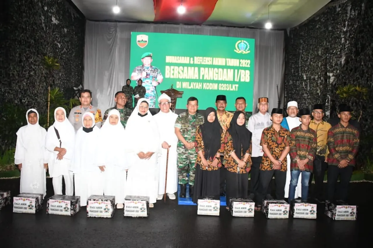 Muhasabah Refleksi Penghujung Tahun 2022, Pangdam I/BB Beri Pesan Menyentuh
