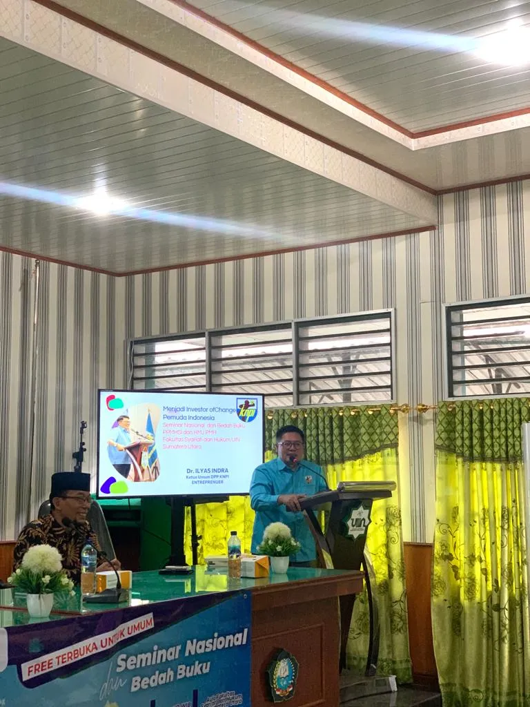 Ketum KNPI Dr Ilyas Indra Beri Kuliah Umum di UIN Sumut