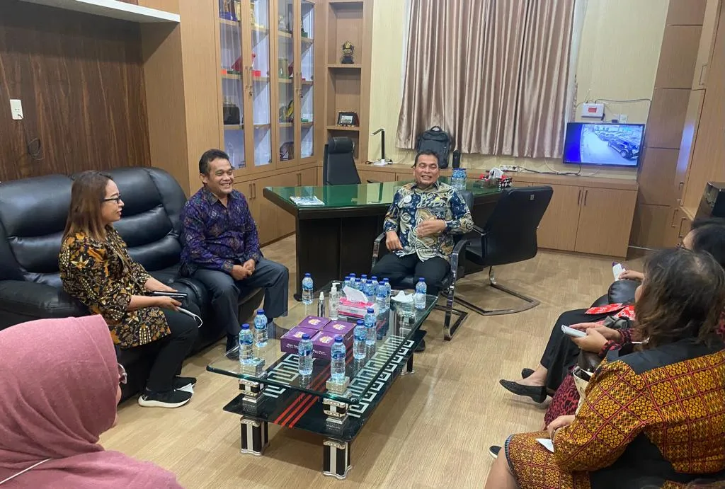 Hari Pertama Bertugas, Kadiskes Sumut Terima Kunjungan KKP Kelas I Medan