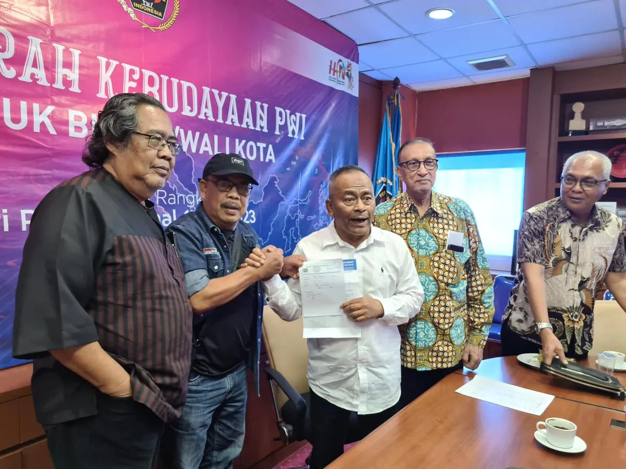 PWI Aceh Mendaftar Sebagai Calon Tuan Rumah Porwanas 2025