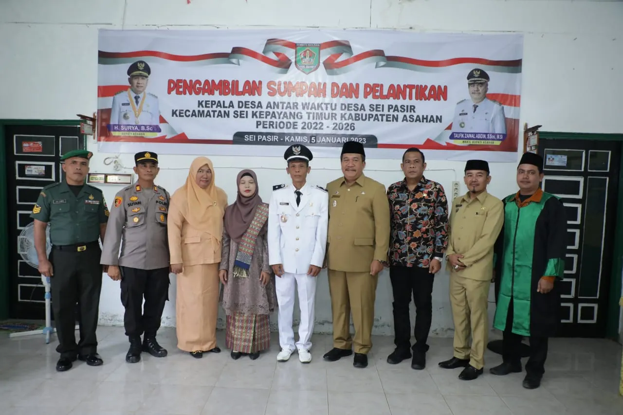 Zaharuddin Kades Antar Waktu Desa Sei Pasir