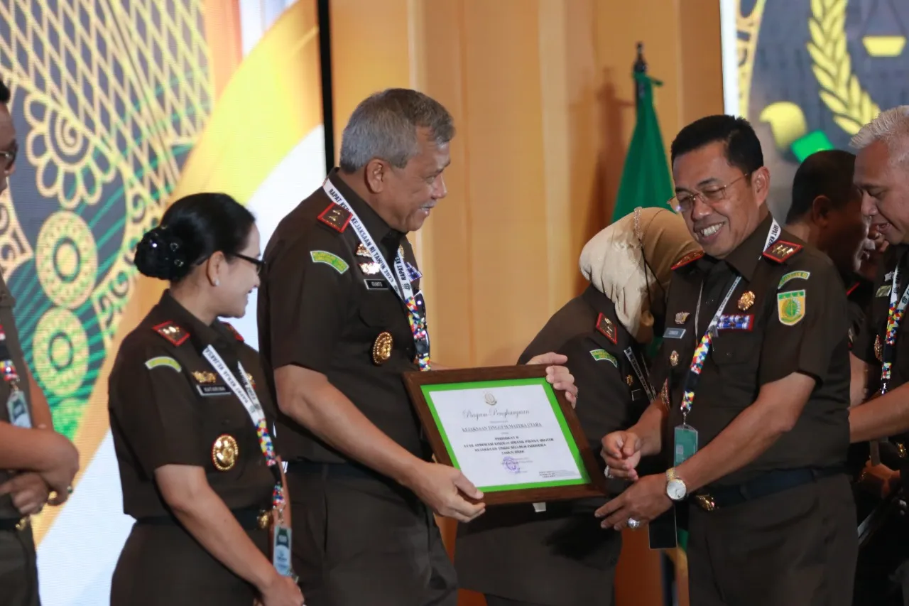 Rakernas Kejaksaan RI 2023, Kajatisu Idianto Peringkat Pertama Teraktif
