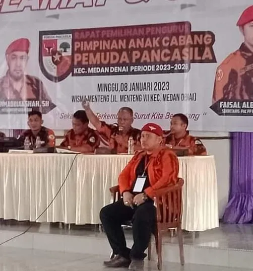 Guntur Sahputra Pimpin PAC Pemuda Pancasila Medan Denai Masa Priode 2023-2026