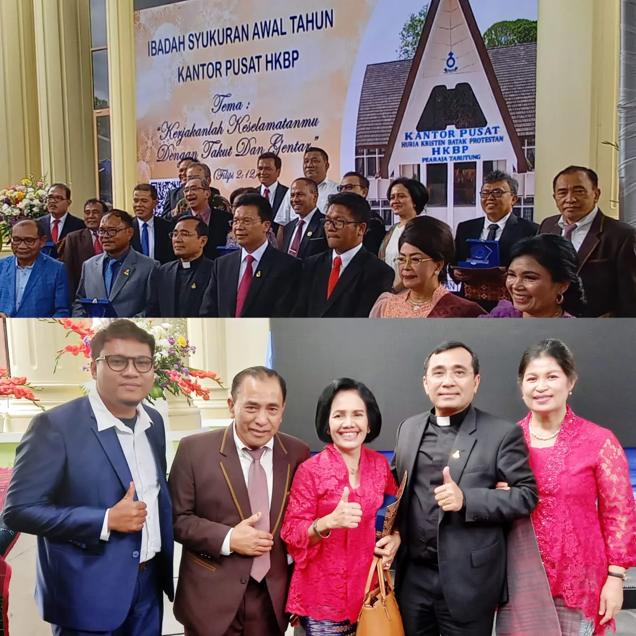 Terima Penghargaan HKBP, Ketua PSI Taput Ucapkan Selamat Kepada Sabar Panggabean