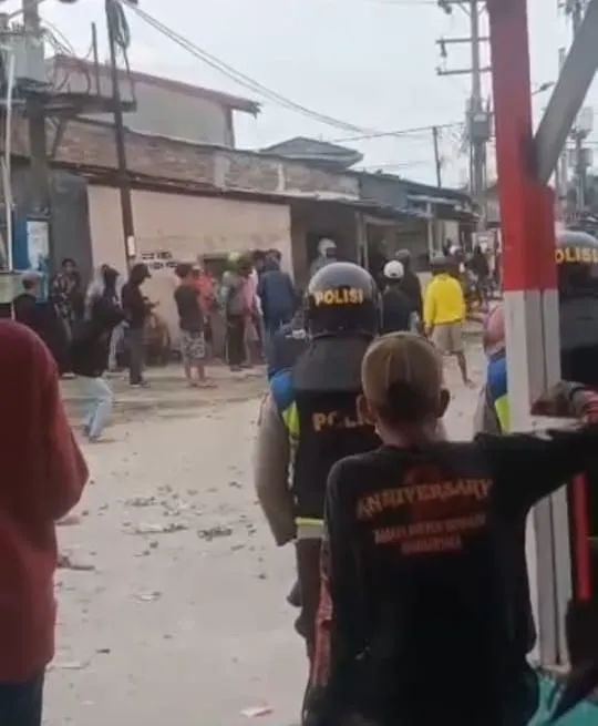 Aksi Tawuran 'Sambut' Kehadiran Kapolres Pelabuhan Belawan Yang Baru