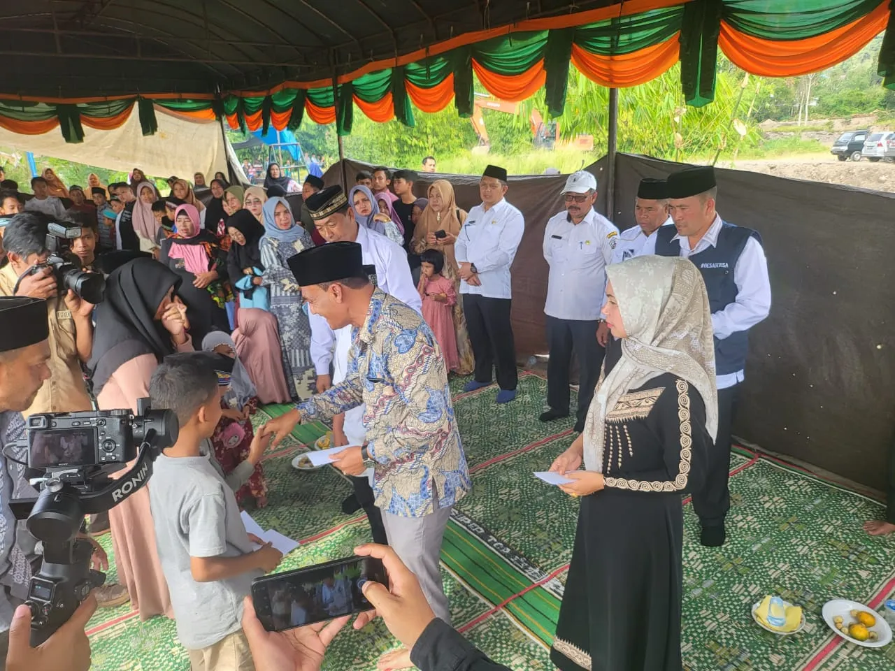 Ketua PNA Bener Meriah Santuni 300 Anak Yatim Piatu