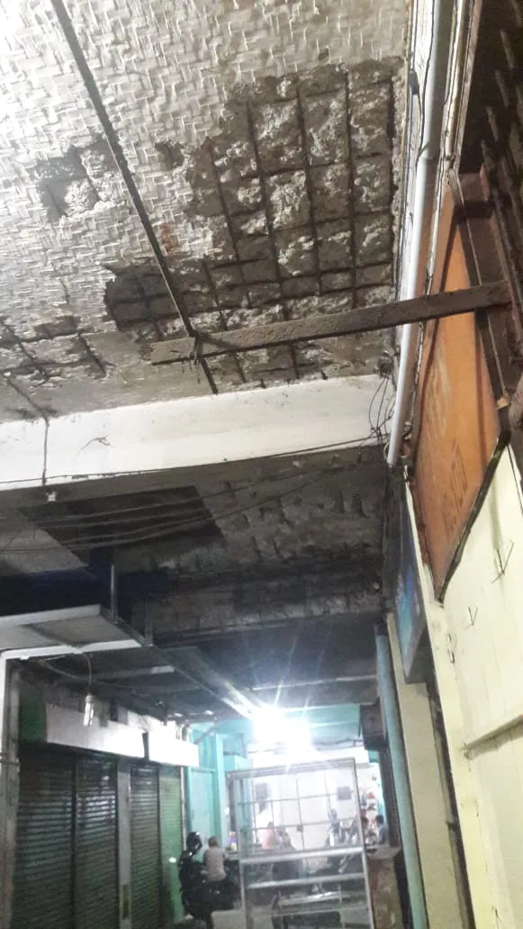 Kondisi Bangunan Keropos, Dinas PKPPR Minta PD. Pasar Kosongkan Pasar Sambas