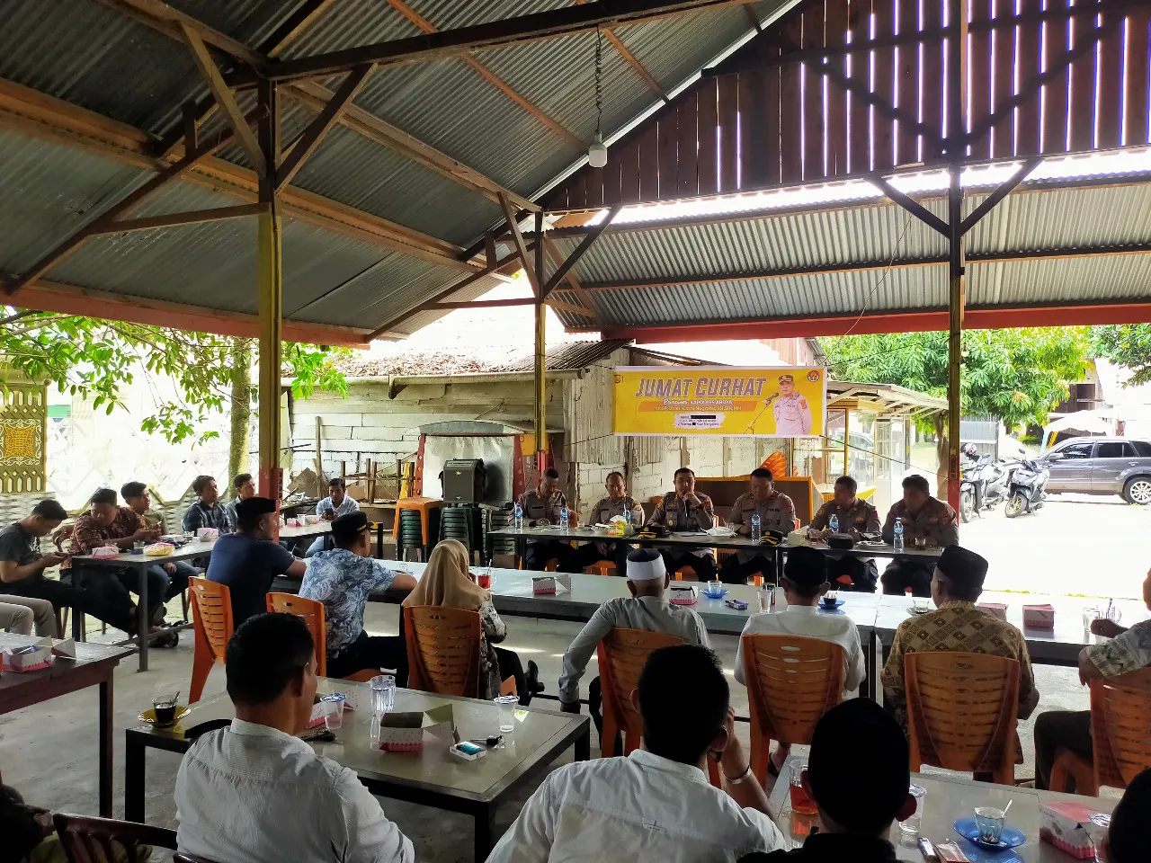 Kapolres Abdya Tampung Laporan Perangkat Desa