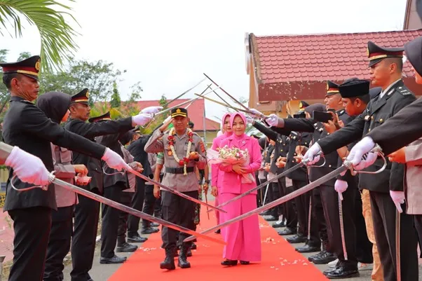 WMT Yudha Ucapkan Selamat Pisah Sambut Kapolres Aceh Tamiang