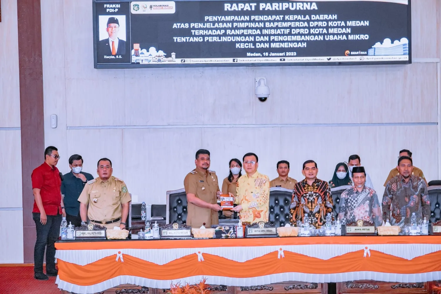 Pemko Medan Apresiasi Ranperda Perlindungan Dan Pengembangan UMKM