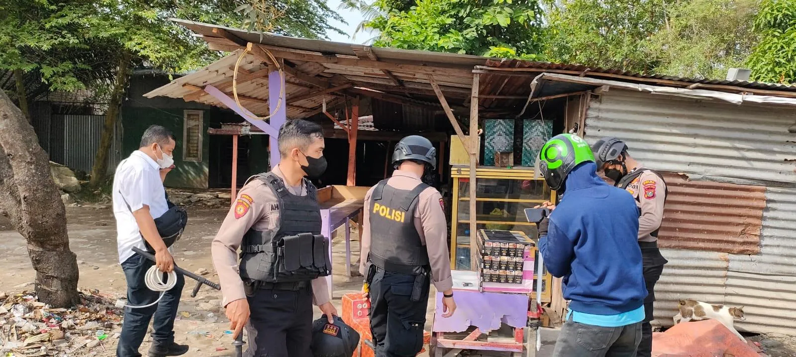 Lokasi Judi Jermal 15 Digerebek, Warga Minta Digerebek Malam Hari