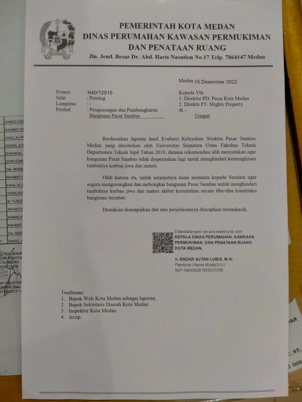 Bangunan Pasar Sambas Keropos, Dirut PD Pasar Enggan Dikonfirmasi