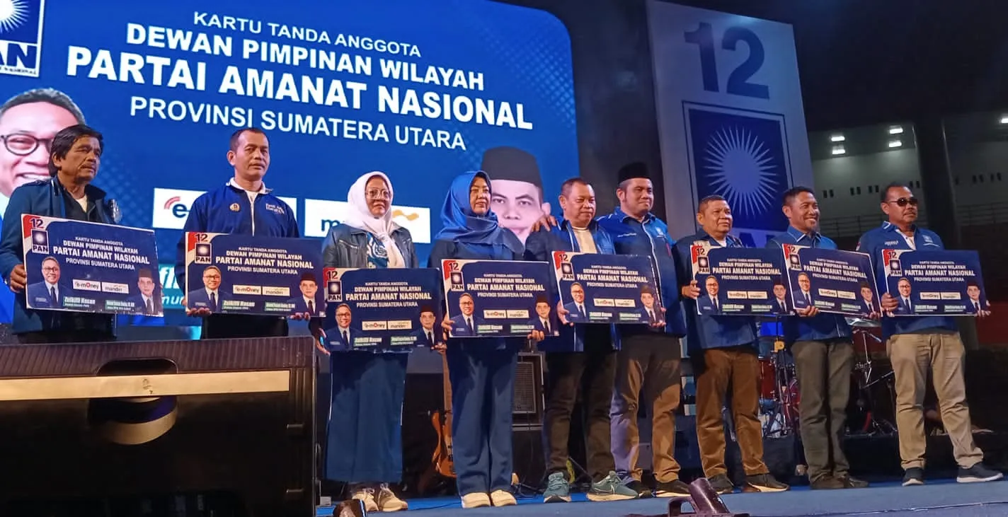 DPW PAN Sumut Launching Kartu e-Tol untuk Anggota