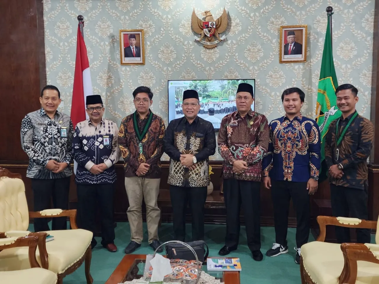 Kakanwil Kemenag Sumut Terima Audiensi Badko HMI