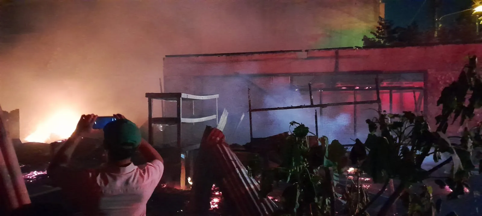 7 Rumah Ludes Terbakar Di Jl. Bromo