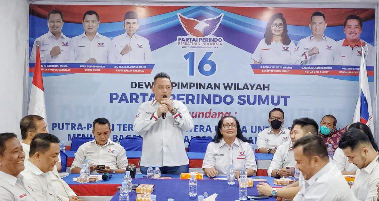 DPW Partai Perindo Sumut Resmi Buka Pendaftaran Bacaleg.