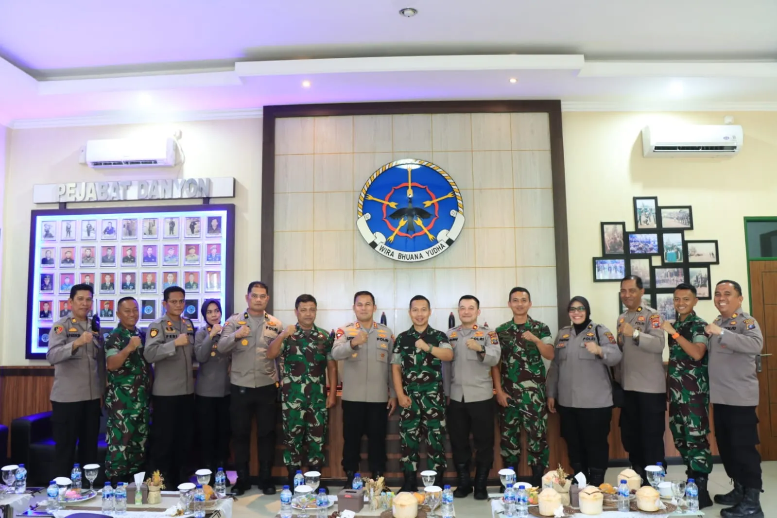 Kapolres Binjai Silaturahmi Ke Batalyon Arhanud 11/WBY