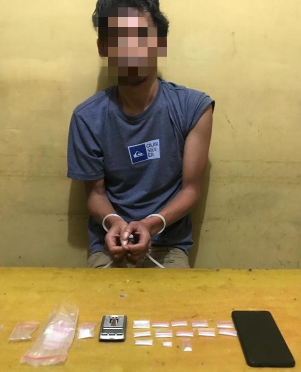 Polres Simalungun Tangkap Laki-laki Pengangguran Miliki Sabu 5,91 Gram