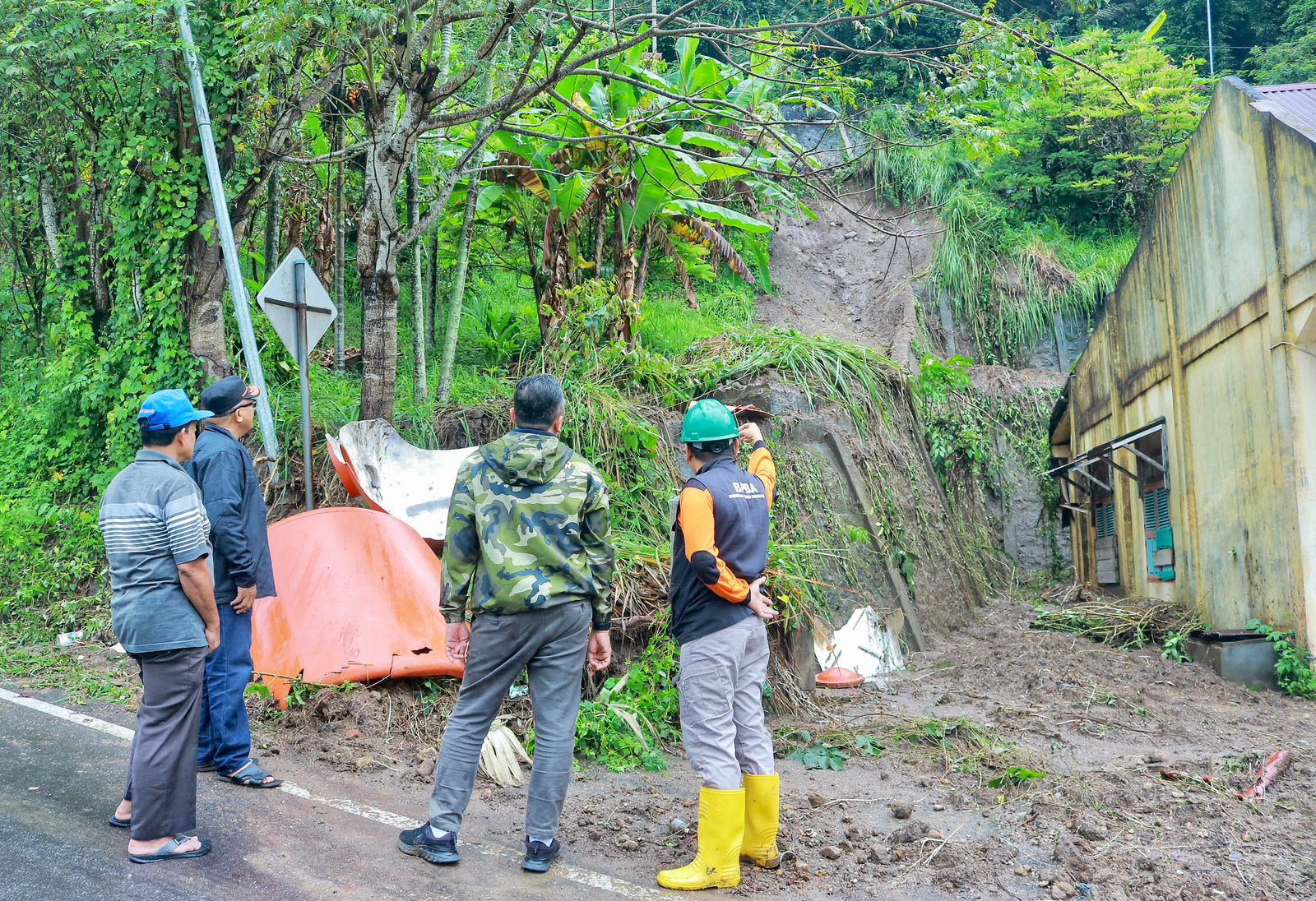 Sabang Diguyur Hujan, Pj Wali Kota Cek Lokasi Rawan Bencana