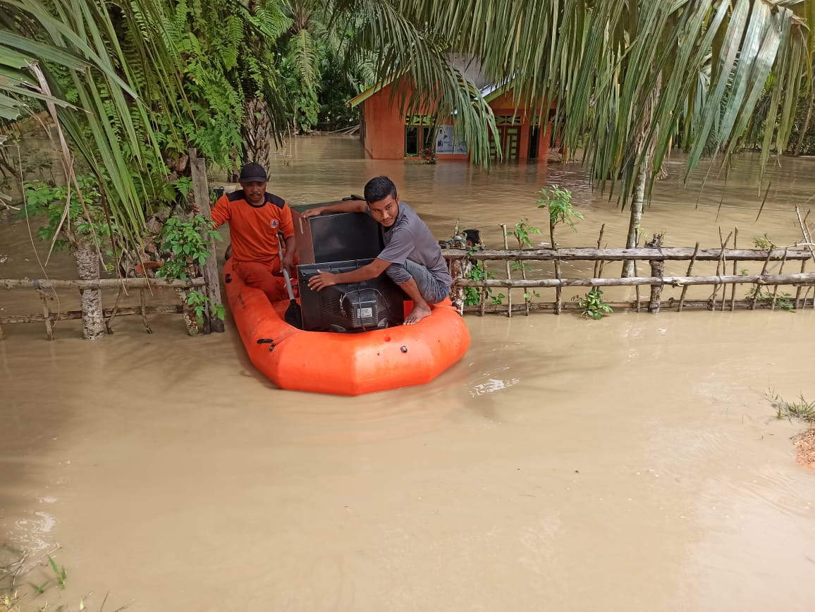 Banjir Aceh Timur Rendam Tiga Kecamatan, Ratusan Jiwa Mengungsi