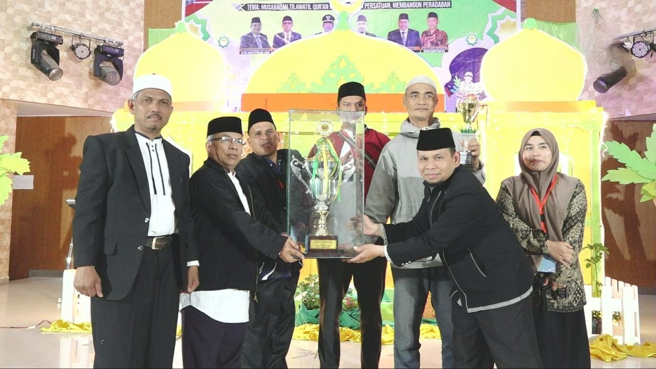 MTQN Berastagi Berlangsung Sukses, Desa Raya Juara Umum