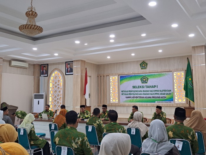 Kemenag Aceh Gelar Seleksi PPIH