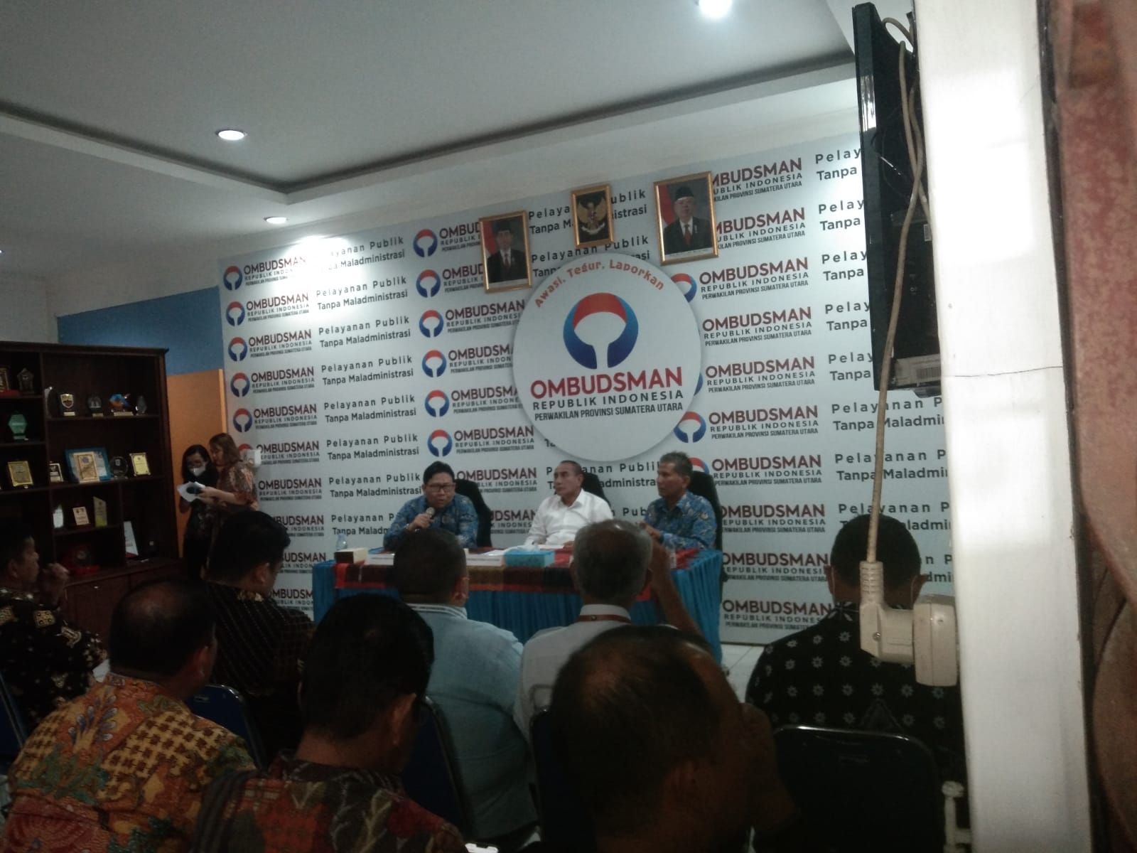 34 Pemda Di Sumut Terima Penilaian Opini Pengawasan Pelayanan Publik Dari Ombudsman RI