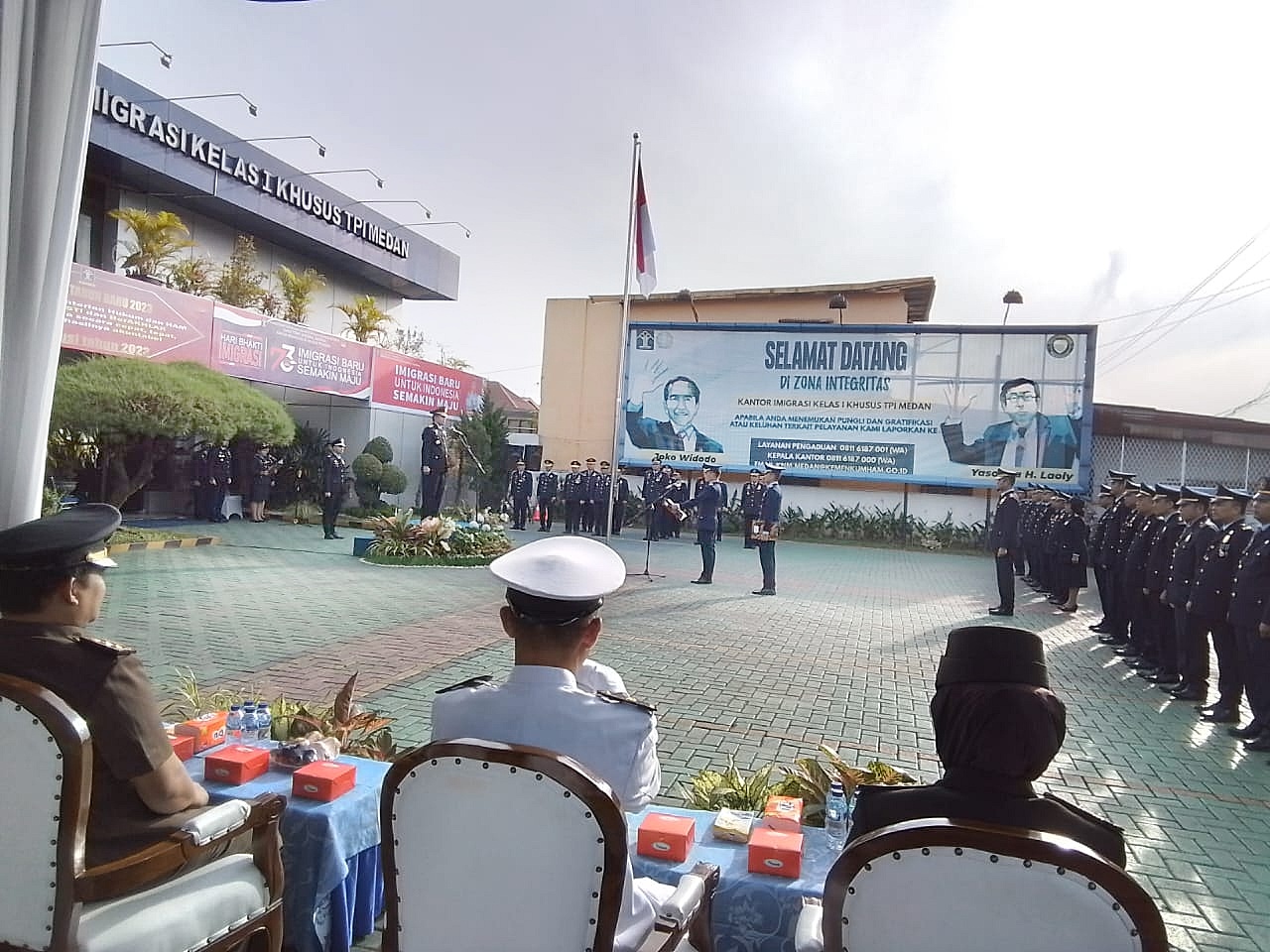 Yasonna Minta Jajarannya Tingkatkan Penegakan Hukum Dan Pelayanan Publik