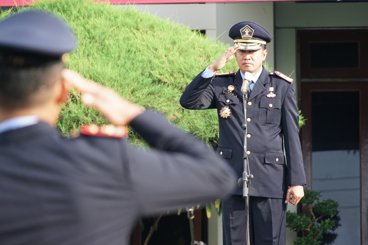 Kakanwil Kemenkumham Sumut Pimpin Upacara Peringatan HBI Ke 73