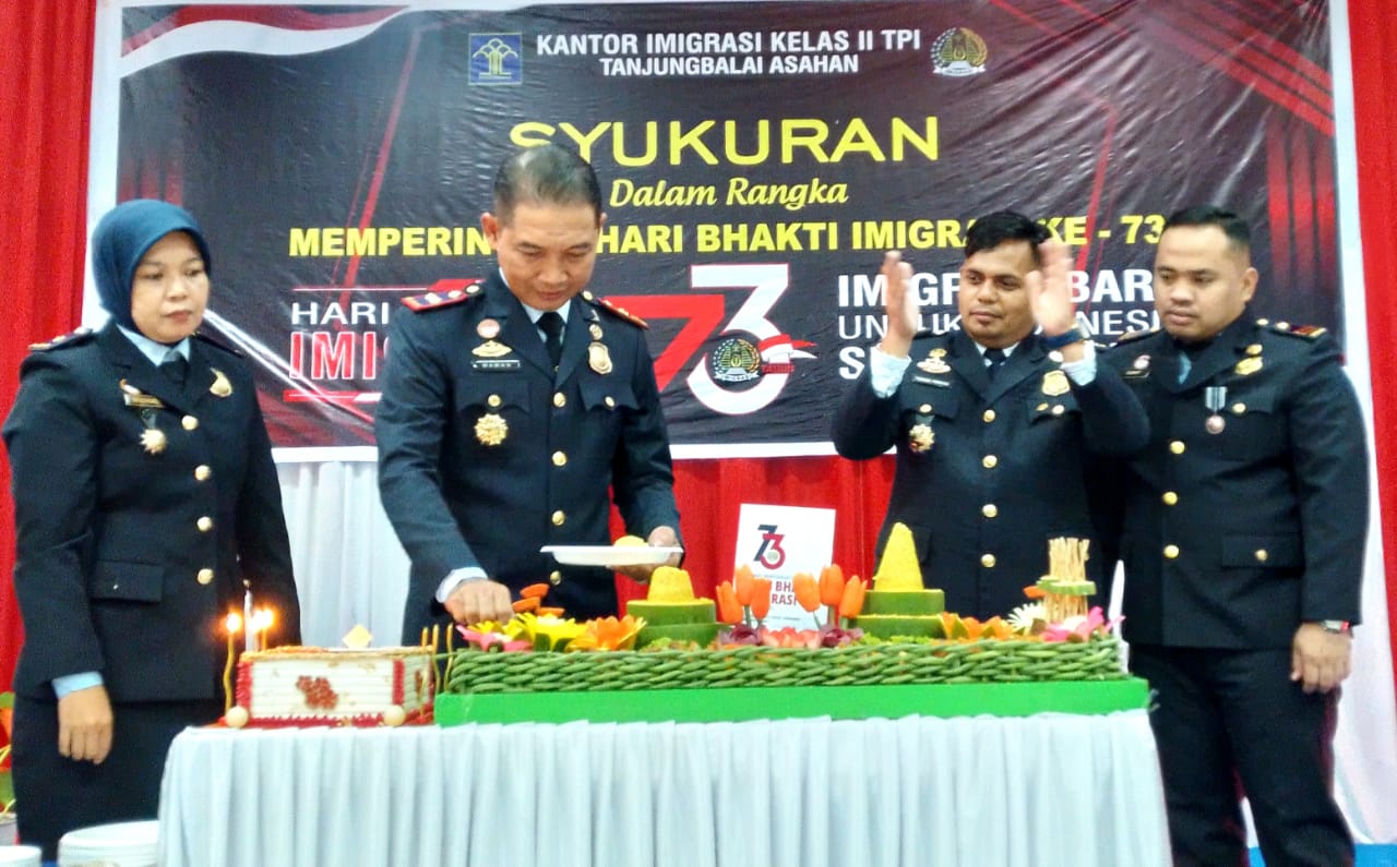 HBI Ke-73 Kanim Kelas II TPI TBA, Jadikan Pekerjaan Sebagai Ibadah