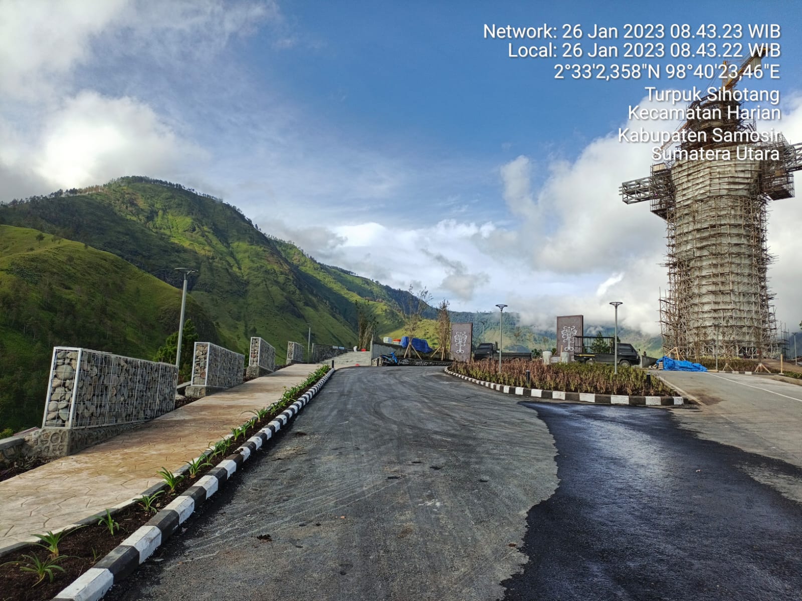 PUPR Cipta Karya Sumut Tinjau Proyek Wisata Sibeabea