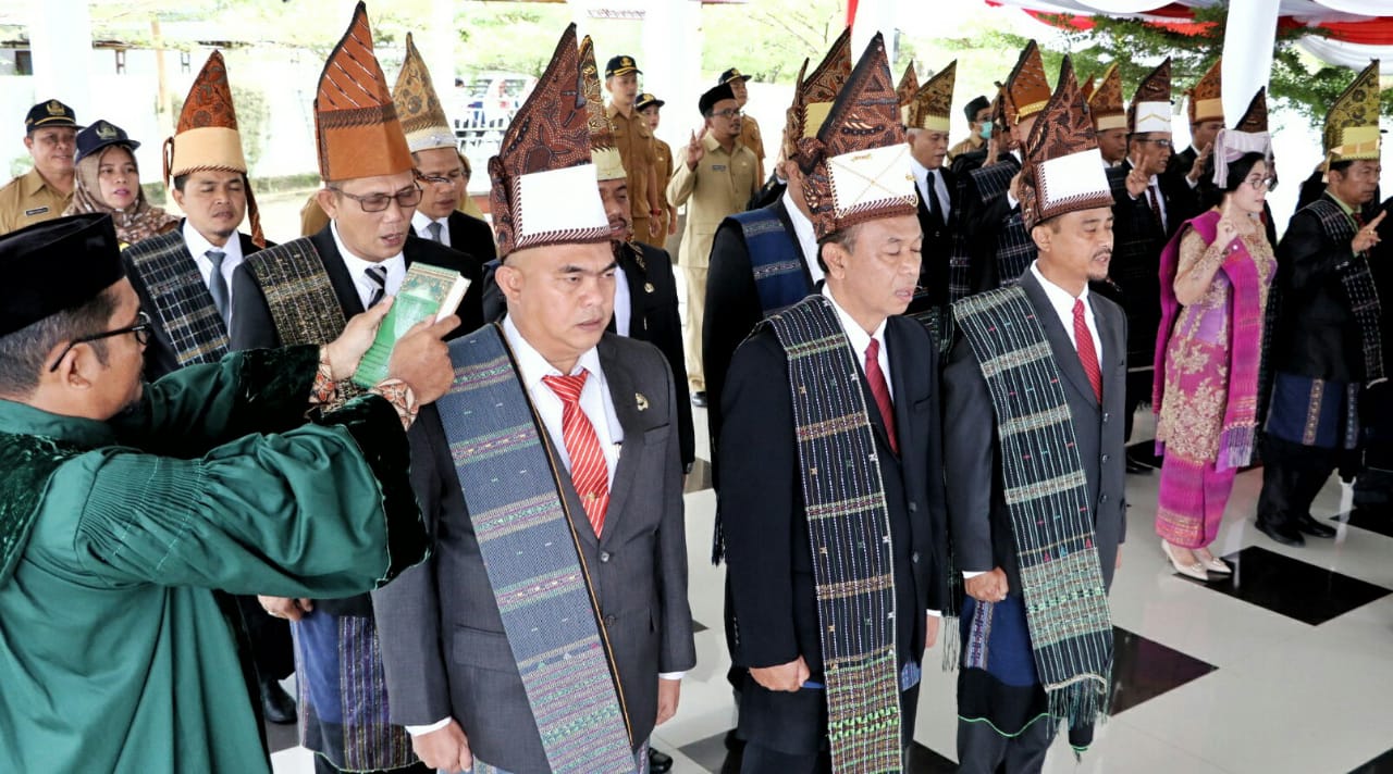 51 Pejabat Tinggi Pratama Jajaran Pemkab Simalungun Dilantik