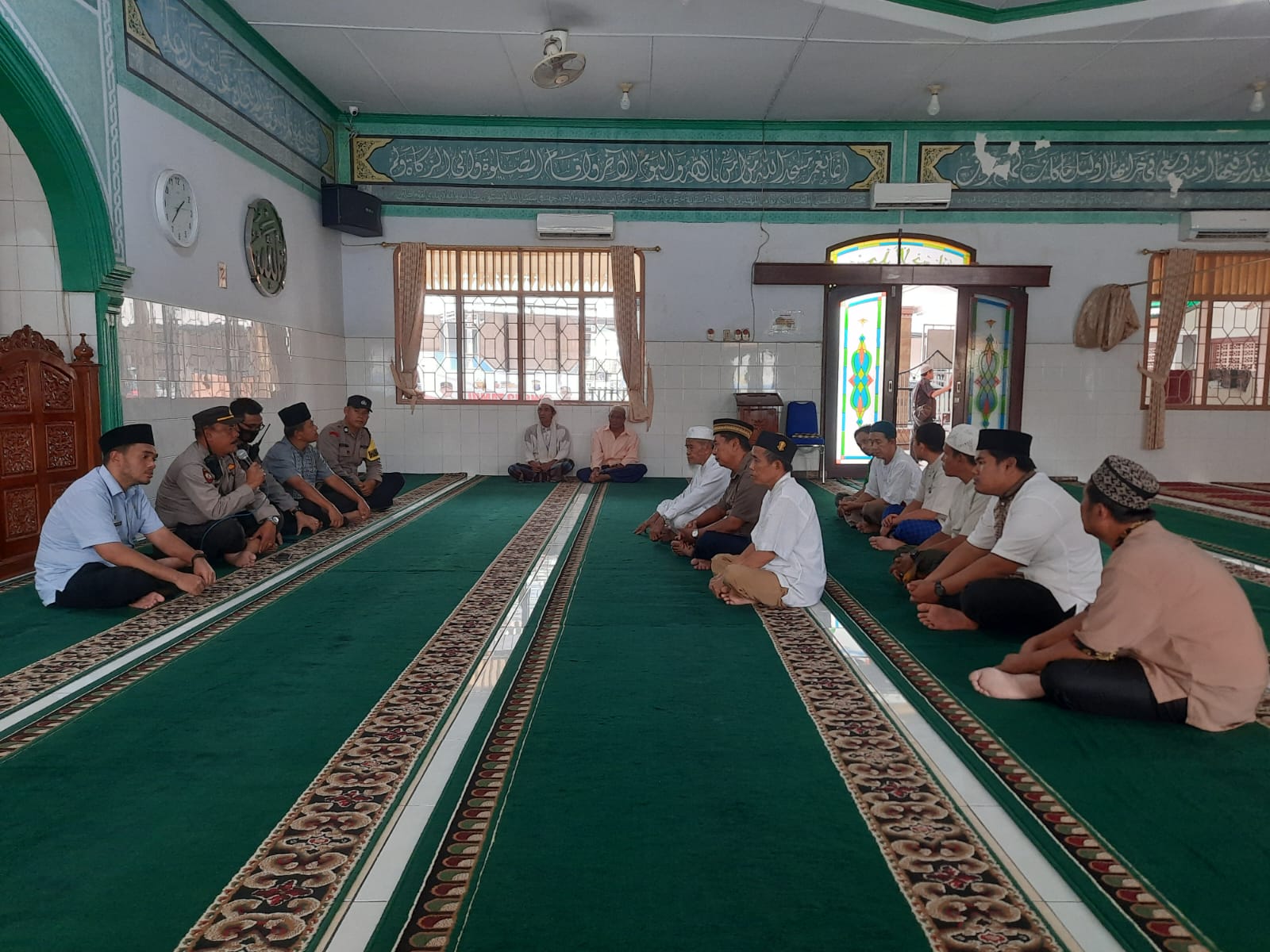 Polsek Medan Dengar Keluhan Warga