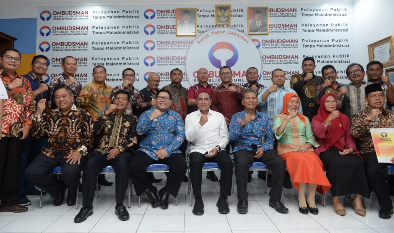 Hasil Penilaian Ombudsman, Sidempuan Zona Kuning Pelayanan Publik