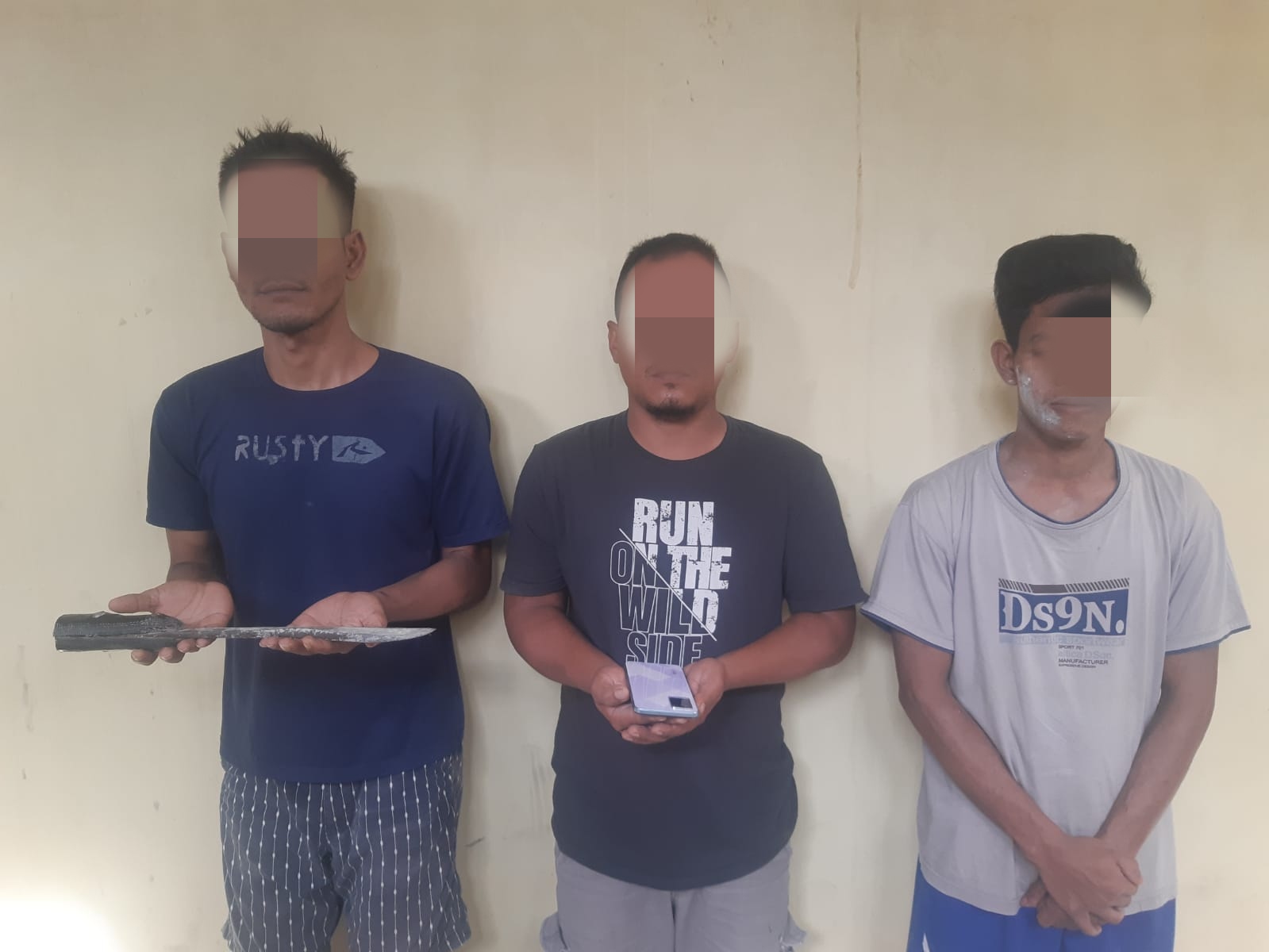 Pencuri Dan Penadah HP Diringkus Satreskrim Polres Langsa
