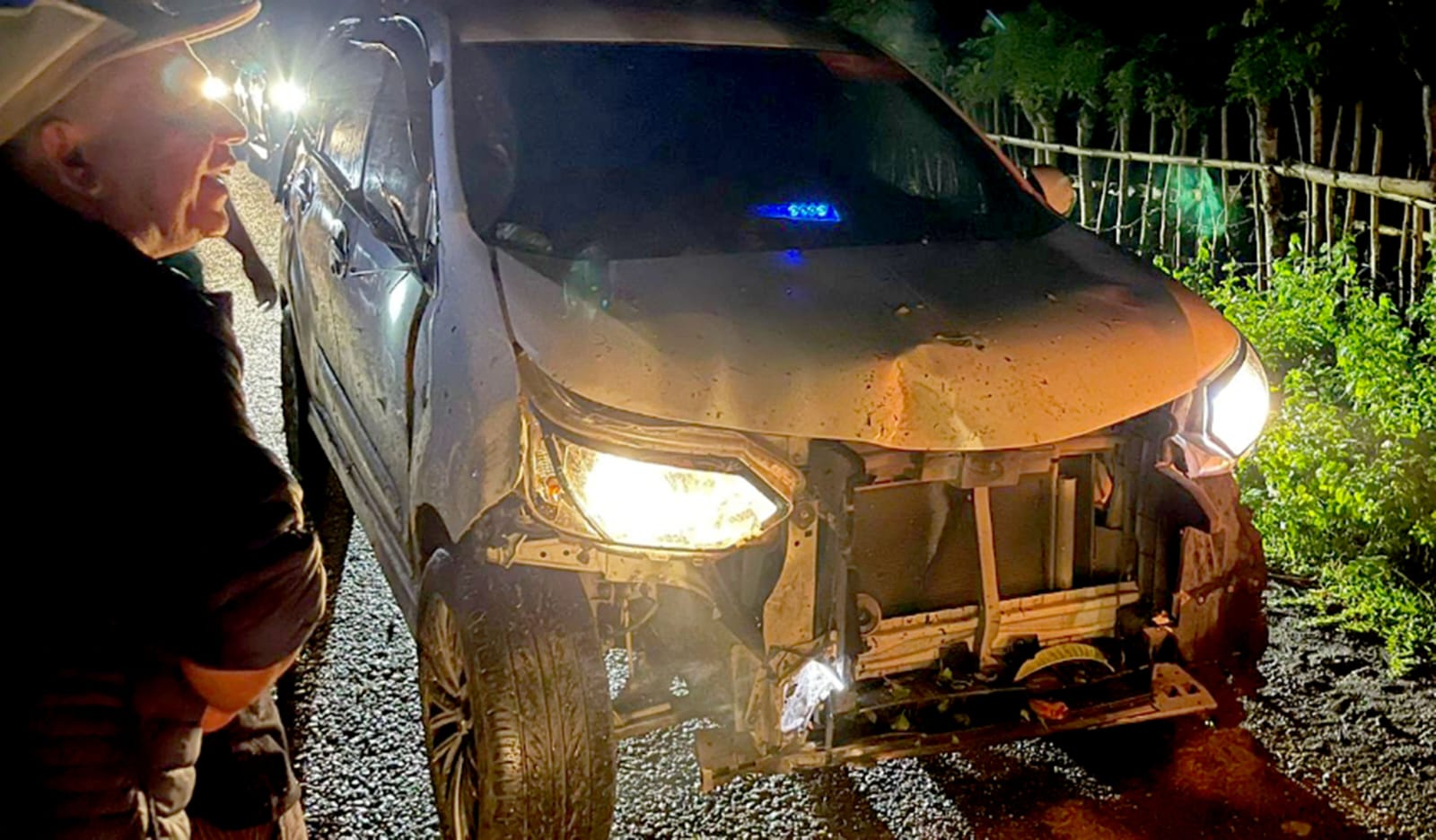 Jalan Belubang Di Jalur Krueng Raya- Laweung Makan Korban