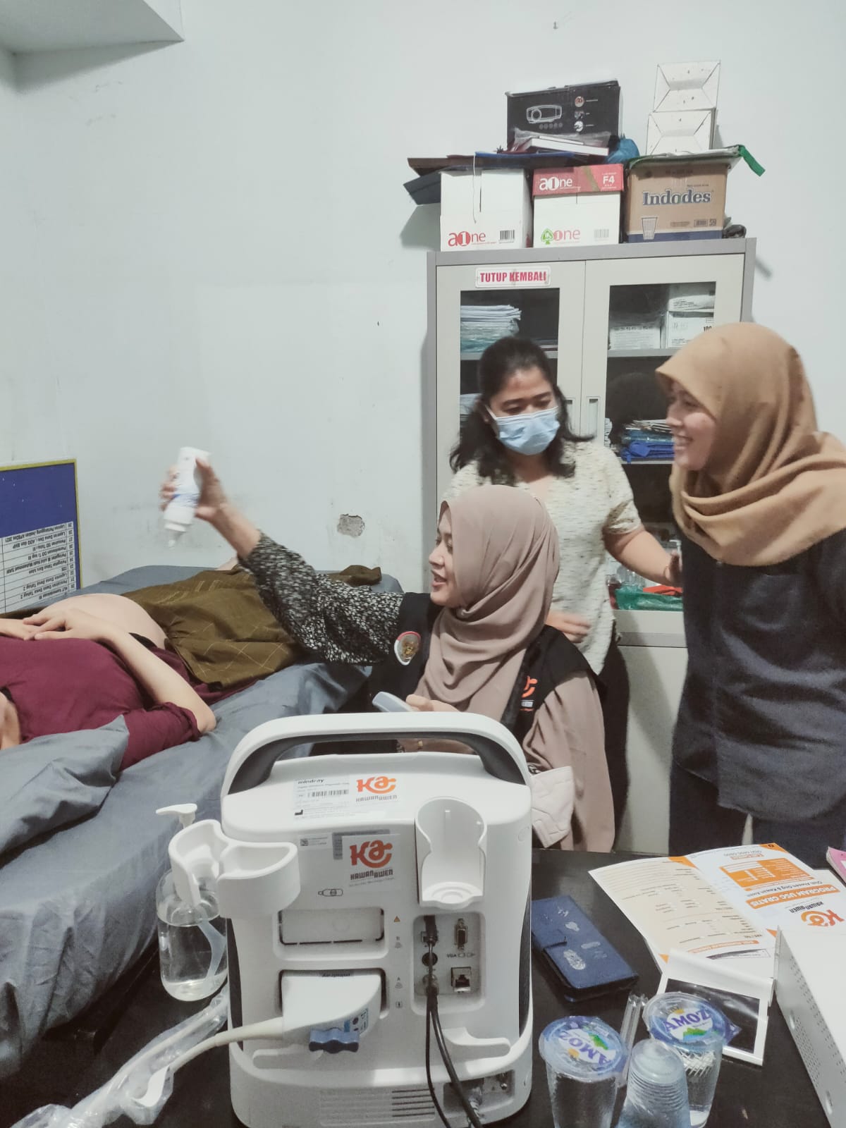 Gerakan KawanAwen Beri Pemeriksaan USG Gratis Kepada Warga Deliserdang